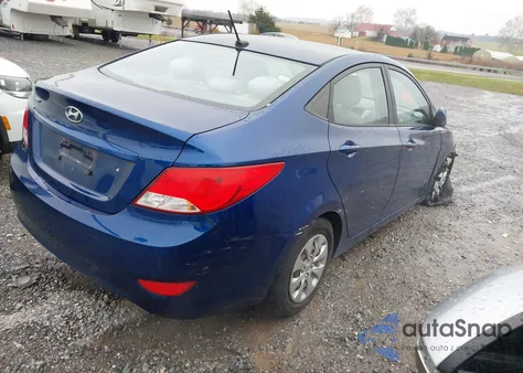 2017 Hyundai Accent Se from USA, damaged, VIN KMHCT4AE9HU289031